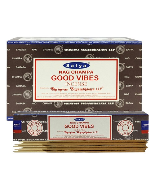 Incense - Satya 15g Good Vibes (Box of 12)