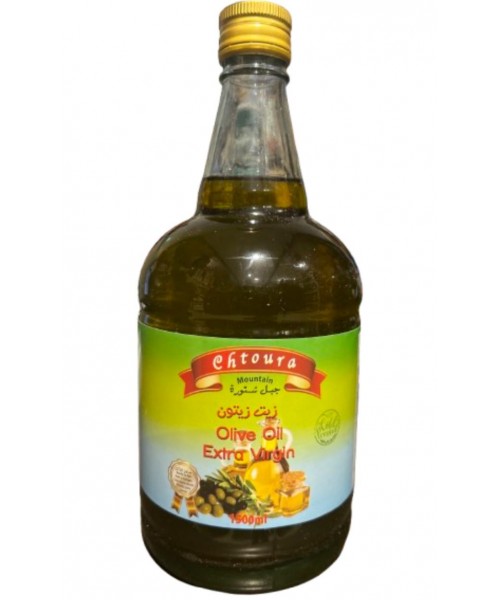 Chtoura Mountain Extra Virgin Olive Oil (6 x 1500 ml)