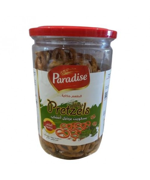 Paradise Pretzels - Herbs Jar (12 x 200 g)