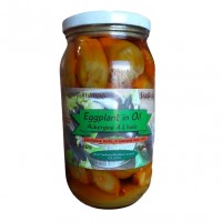 Khairat Bladna - Organic Eggplant in Oil with Nuts (12 x 1.40 Kg)