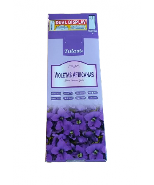 Incense - Tulasi African Violet (Box of 120 Sticks)