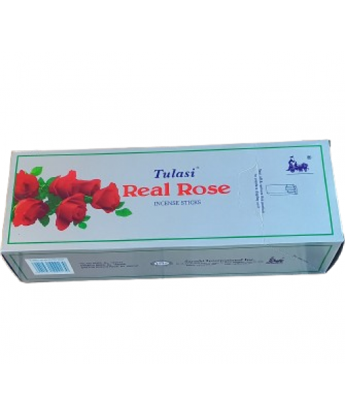 Incense - Tulasi Real Rose (Box of 120 Sticks)