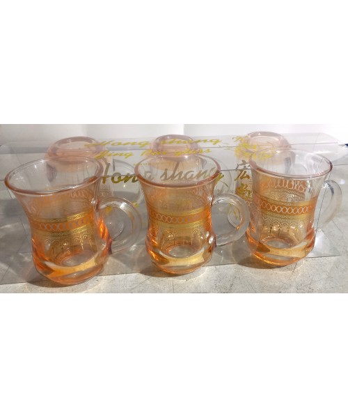 Cups W/ Handle (6 Pcs) 150cc (Item 10)