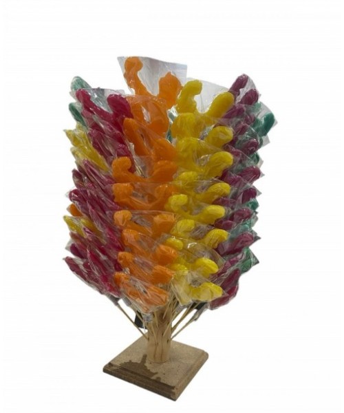 Balim Lollipops Stand- Colored Rooster (100 x 30 g)