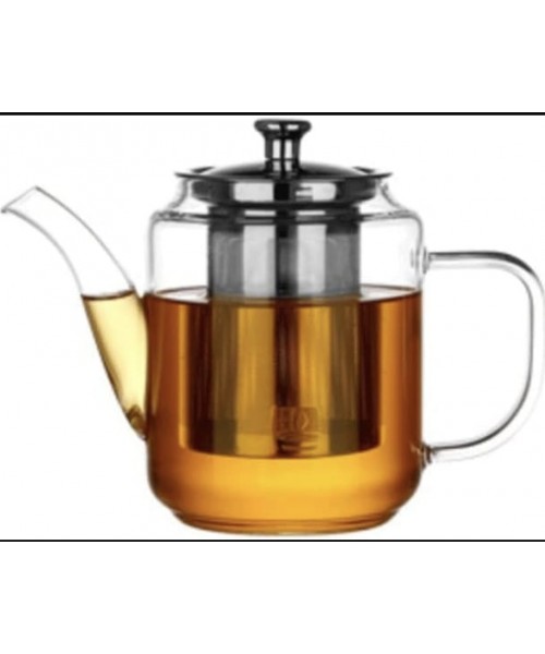 Glass Tea Pot w/Filter - 1200 ml (Item 105) (36)