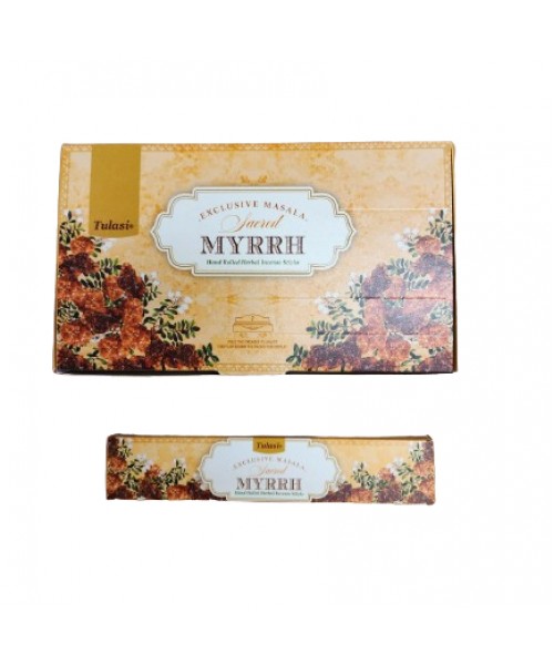 Incense - Tulasi Masala 15g Sacred Myrrh (Box of 12)