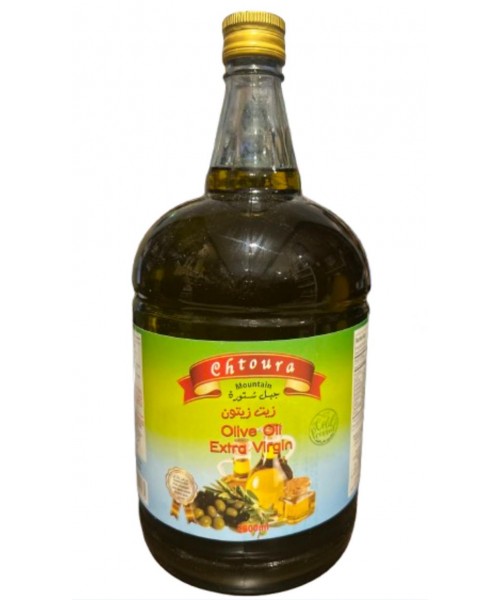 Chtoura Mountain Extra Virgin Olive Oil (4 x 2800 ml)