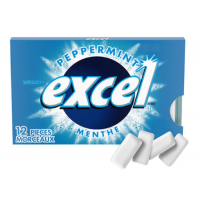 Excel - Peppermint Sugar Free Gum (12 x 12pc)