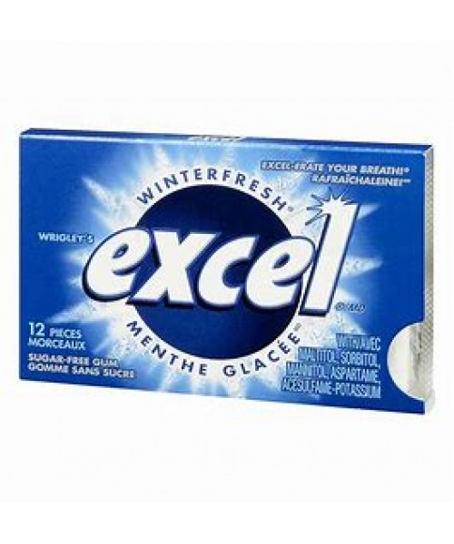 Excel - Winter Fresh Gum (12 x 12pc)