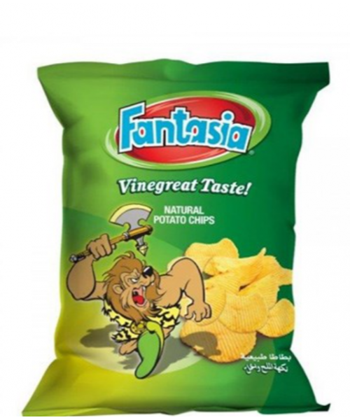 Fantasia Chips - Salt & Vinegar (30 x 32 g)