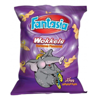 Fantasia Chips - Wokkels BBQ Flavored (30x ±25 g)