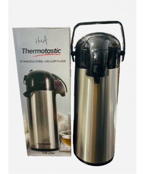 Thermostatic Vacuum Flask - Stainless Steel 1.9 L (12)(pink glass)