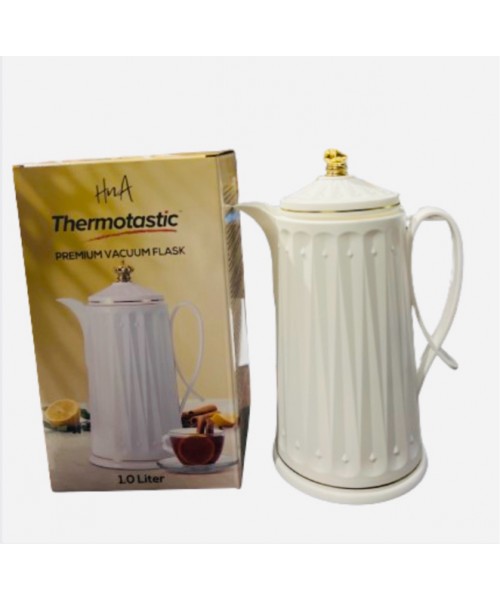 Thermostatic Vacuum Flask - White 1 L (12)