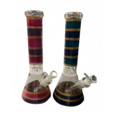 Water Pipe - 12" Combined Color Stripe