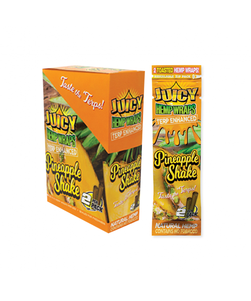 Hemp Wrap - Juicy Jay's - Pineapple Shake (Eldorado) (25 Packs)