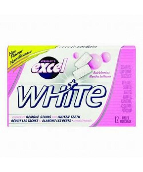 Excel - White Gum (12 x 12pc)