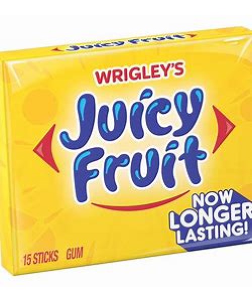 Wrigley's Juicy Fruit Yellow Gum (12 x 12pc)