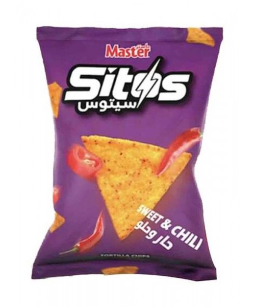 Sitos Chips - Sweet Chili (30 x 42 g)