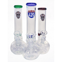 Water Pipe - 10" Clear Assorted