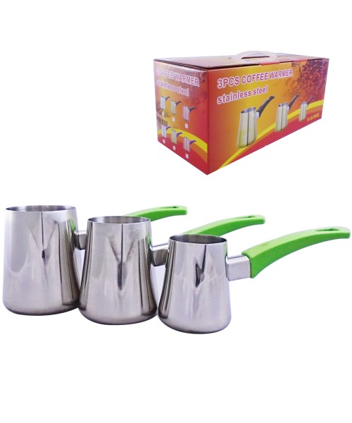 Coffee Warmer Stainless Steel (Set Of 3) (Item 16)