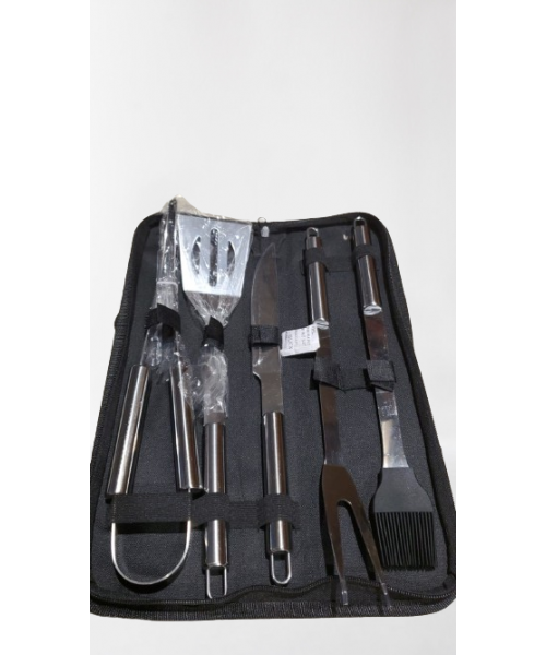 Stainless Steel BBQ Set of 4 (ITEM 73) (12) w/bag