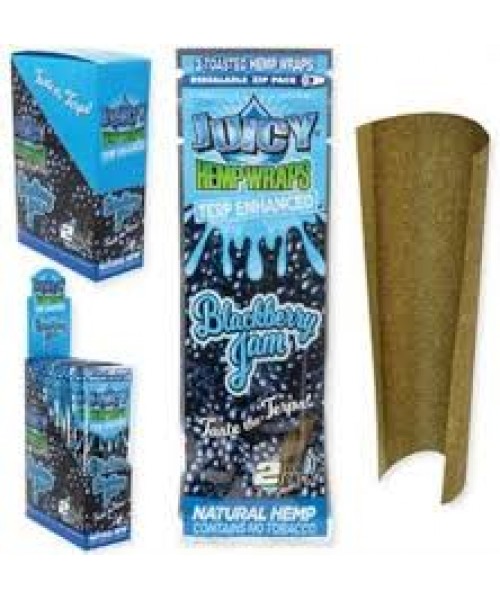 Hemp Wrap - Juicy Jay's - Blackberry Jam (25 Packs)