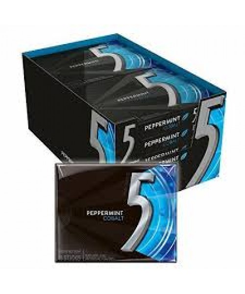 5 Gum - Peppermint Cobalt Sugar Free (10 X 15pc)