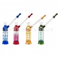 Water Pipe - 5" Assorted Designs & Metal Base (12/Display)