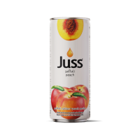 Juss Peach Drink (24 x 250 ml)