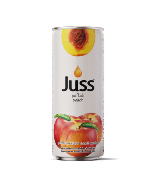 Juss Peach Drink (24 x 250 ml)