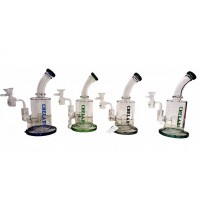 Water Pipe - 8.5" Chelax Dual Oil/Herb (OWP-003)