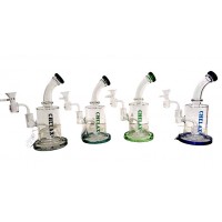 Water Pipe - 8.5" Chelax Dual Oil/Herb (OWP-004)