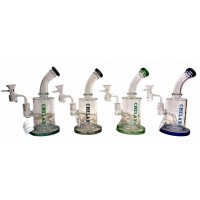 Water Pipe - 8.5" Chelax Dual Oil/Herb (OWP-005).