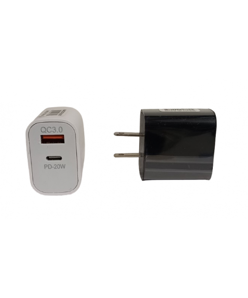 Eclipse - 2 in 1 USB & Type C Wall Charger (24)