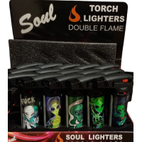 Soul Double Torch Lighter (15/Display) - ALIEN