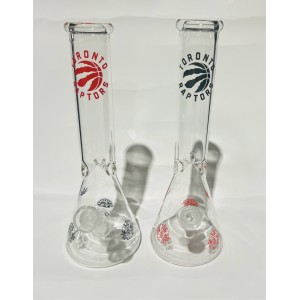 Water Pipe - 12" w/Assorted Logos (5 mm mouth)