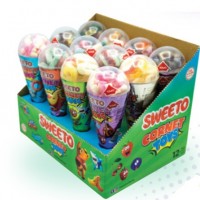 Sweeto Cornet Toys (12 x 65 g)