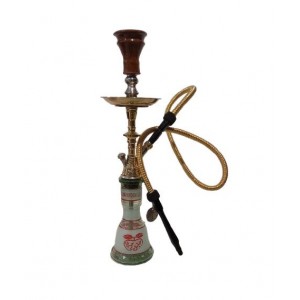 Khalil Ma'moon Style Hookah - 23" Mini Candle Stick (Saudi)