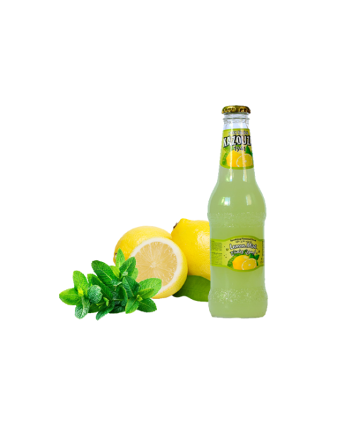 Kazouza Lemon Mint Drink (24 x 275 ml)