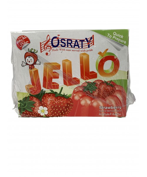 Osraty - Jelly with Strawberry Flavour (48 x 85 g)