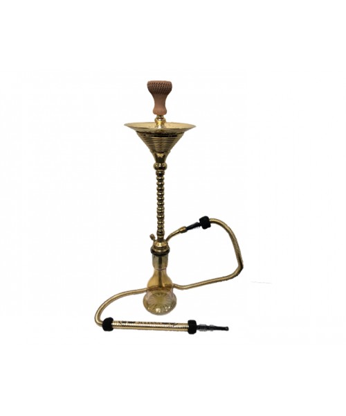 35'' Sultana Hookah - Gold (H-57)