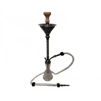 35'' Sultana Hookah - Gun Metal (H-57)