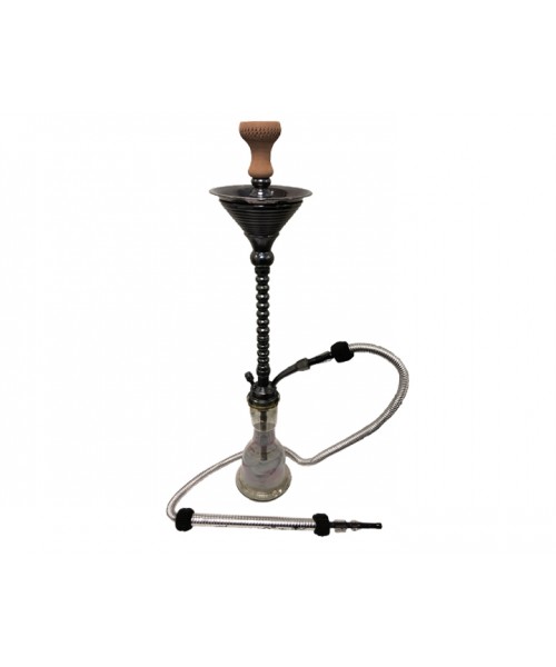 35'' Sultana Hookah - Gun Metal (H-57)