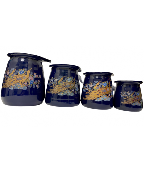 Coffee Warmer Peacock Design (Set Of 4)