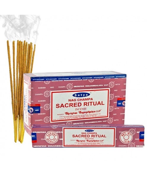 Incense - Satya 15g Sacred Ritual (Box of 12)