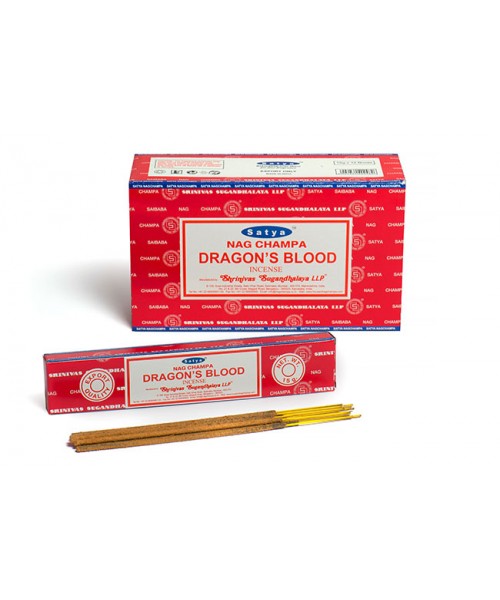 Incense - Satya 15g Dragon's Blood (Box of 12)