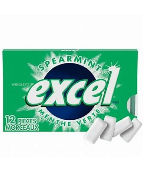 Excel - Spearmint Gum (12 x 12pc)