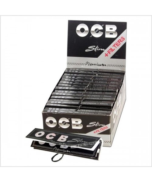 Rolling Paper - OCB Slim Plus Filter (32 Units + Filter)